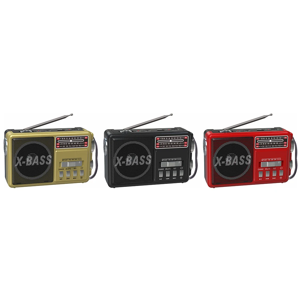 Radio portabil Poro 134, MP3, Lanterna, [4]