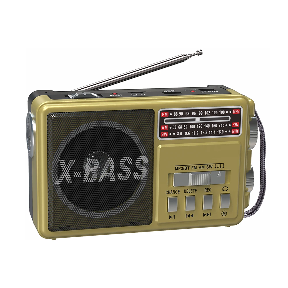 Radio portabil Poro 134, MP3, Lanterna, [3]