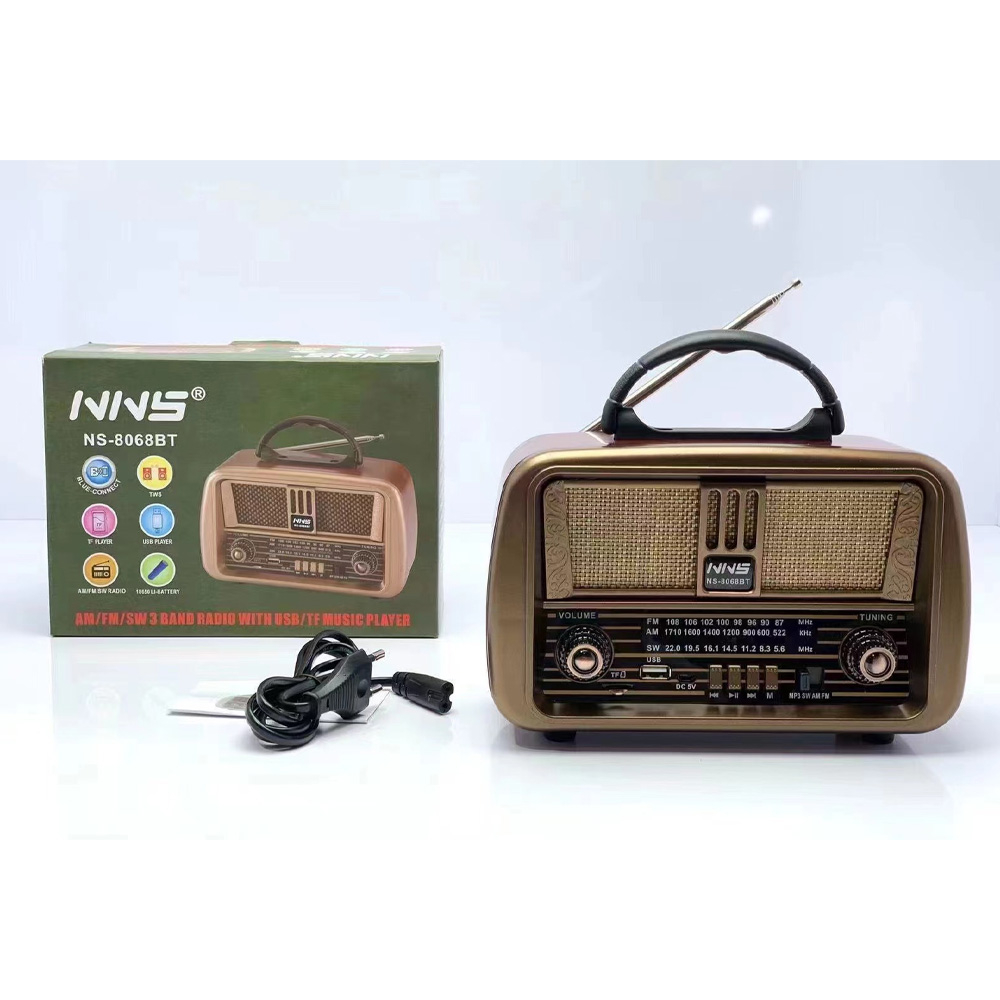 Radio Portabil Retro PORO 143 [6]