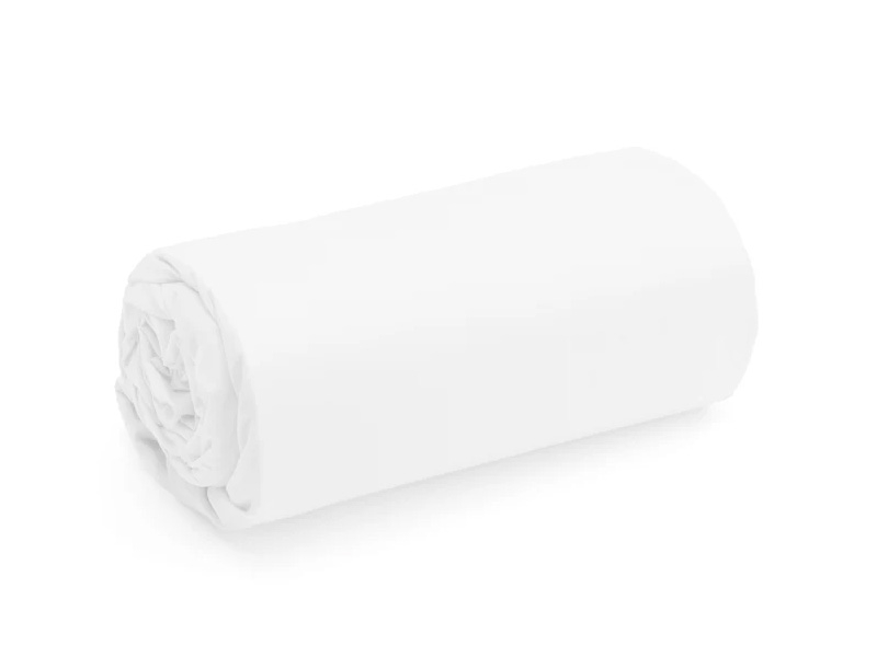 Set cearceaf cu elastic 160x200 plus 2 fete de perna 50x70, Alb [4]