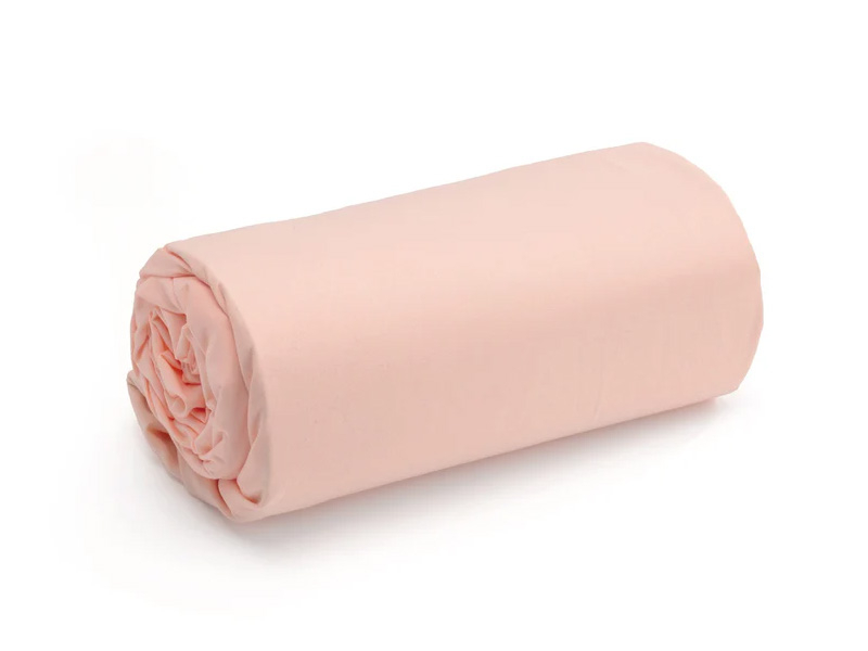 Set cearceaf cu elastic 160x200 plus 2 fete de perna 50x70, Roz [4]