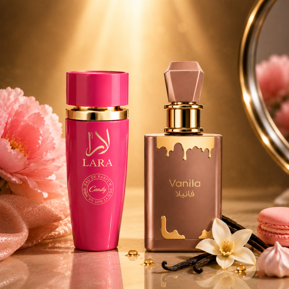 Set de 3 parfumuri pentru femei: Lara, Vanilie, Humrah, 300 ml [5]