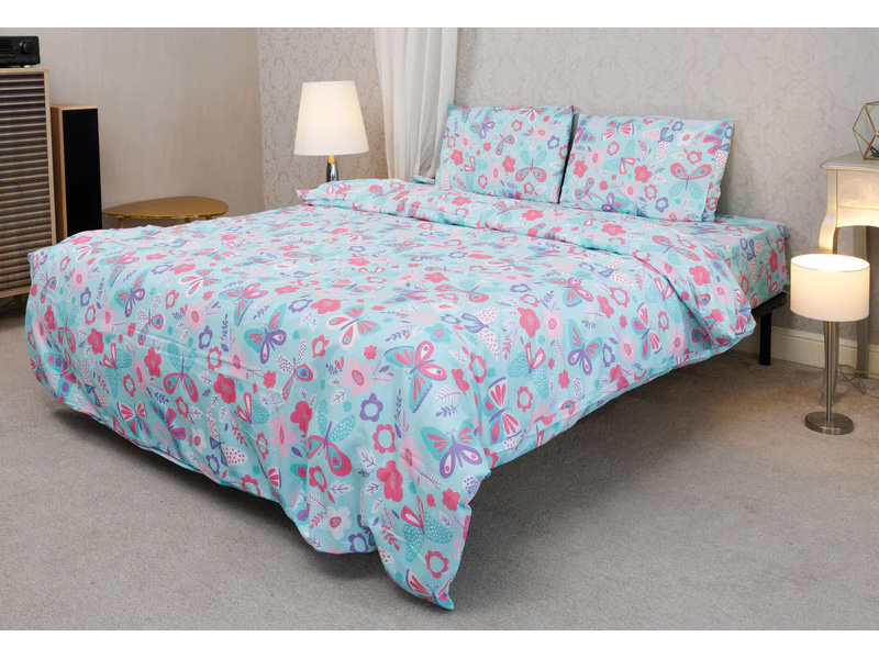 Set lenjerie de pat pentru pat dublu, Poro 107, Finet [3]