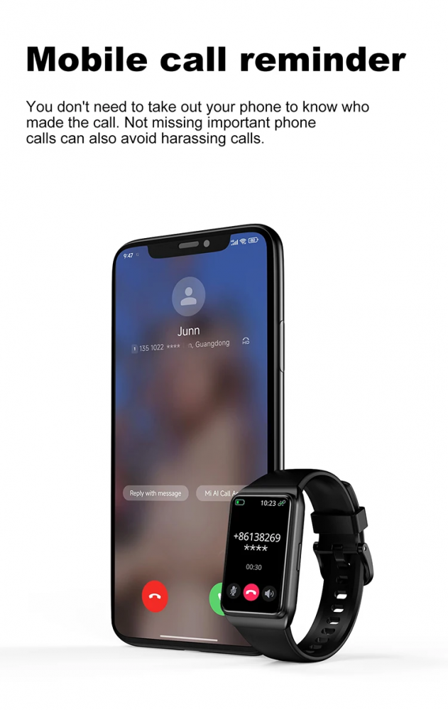 Smartwatch tip bratare pentru femei Poro 125 [7]