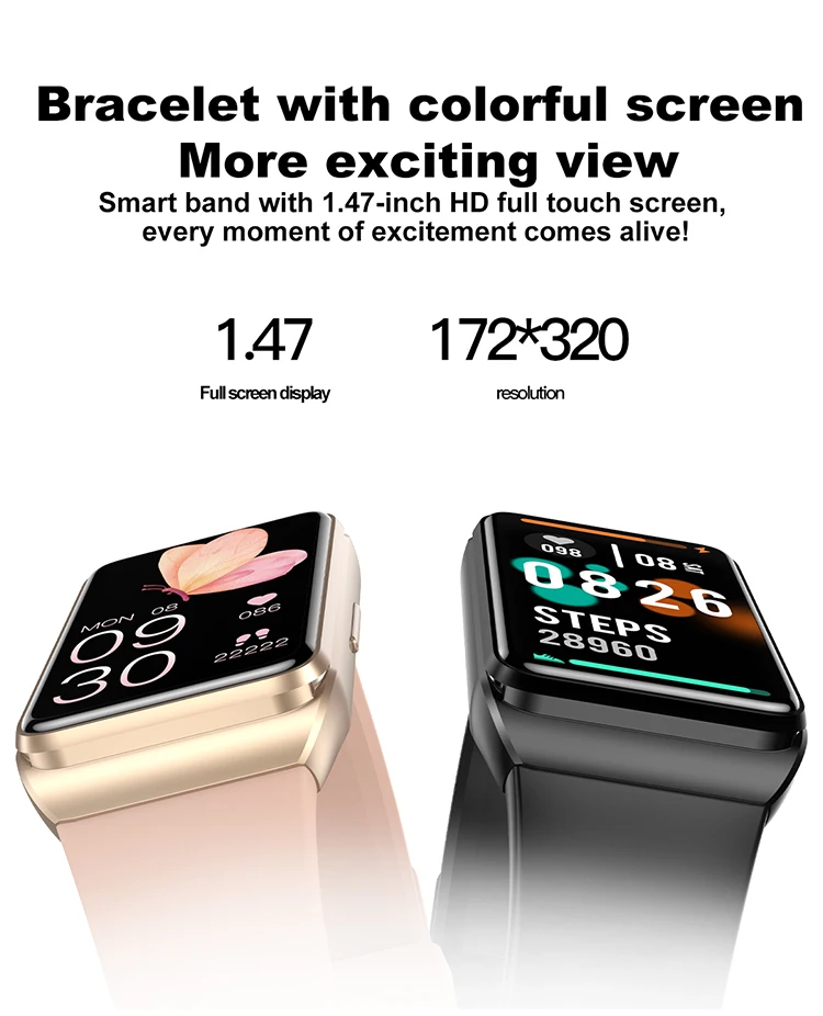 Smartwatch tip bratare pentru femei Poro 125 [13]