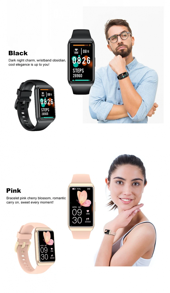 Smartwatch tip bratare pentru femei Poro 125 [15]