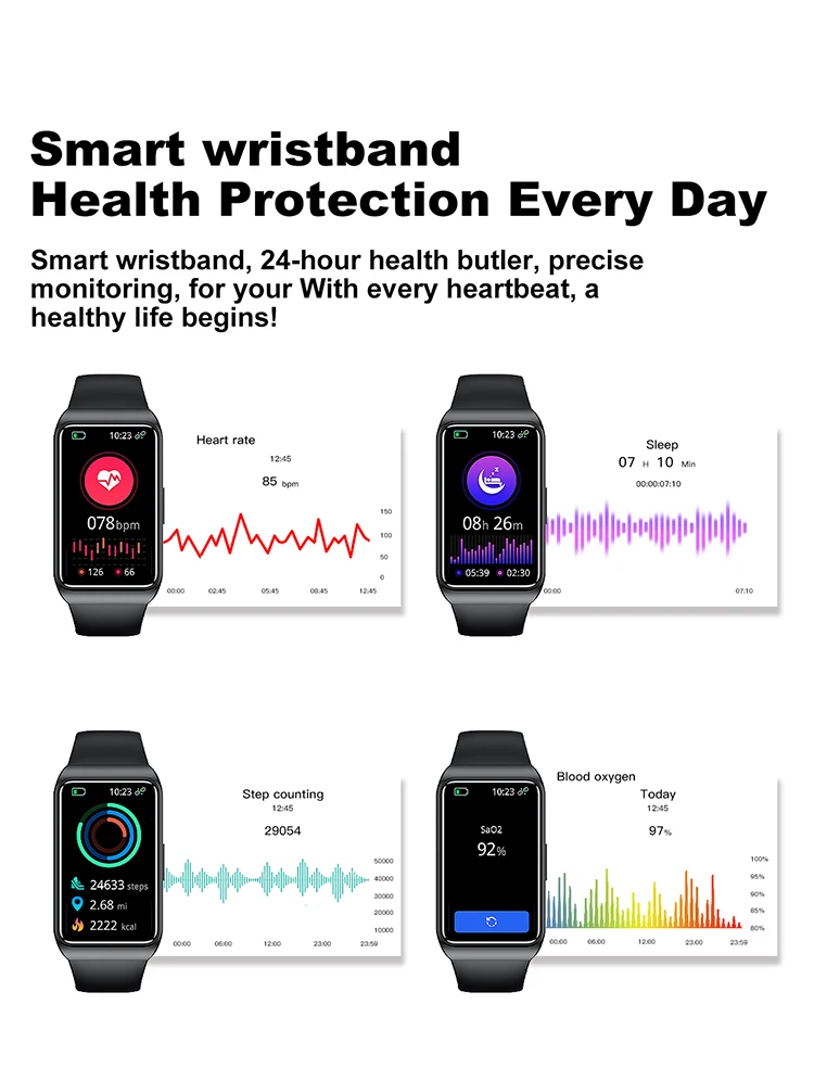 Smartwatch tip bratare pentru femei Poro 125 [4]