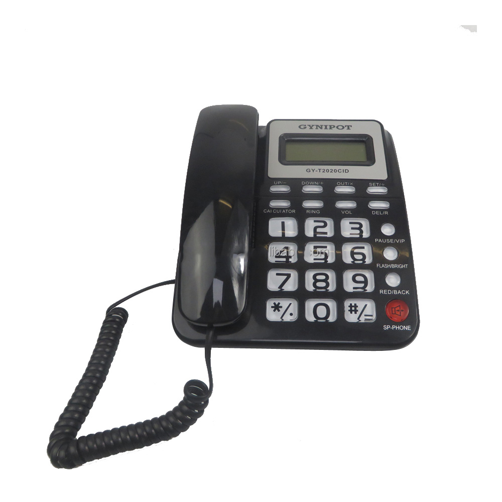 Telefon fix cu fir pentru seniori cu taste mari [4]