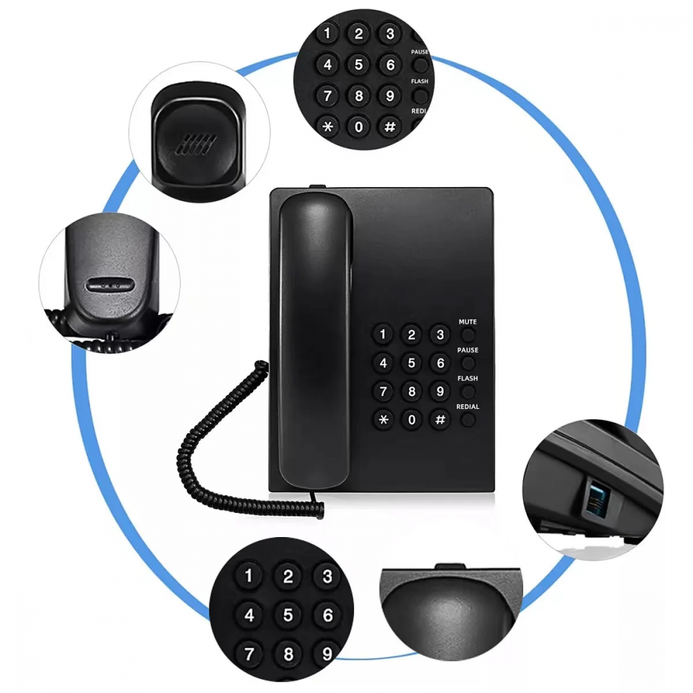 Telefon Fix cu fir Poro 117 [7]