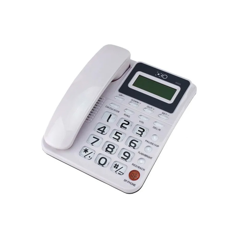 Telefon fix cu fir Poro 124 cu ID apelant [6]