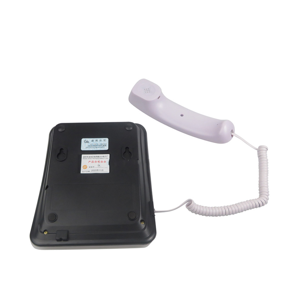 Telefon fix cu fir Poro 124 cu ID apelant [5]