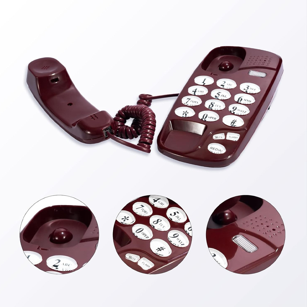 Telefon Fix cu Fir PORO 142 [2]
