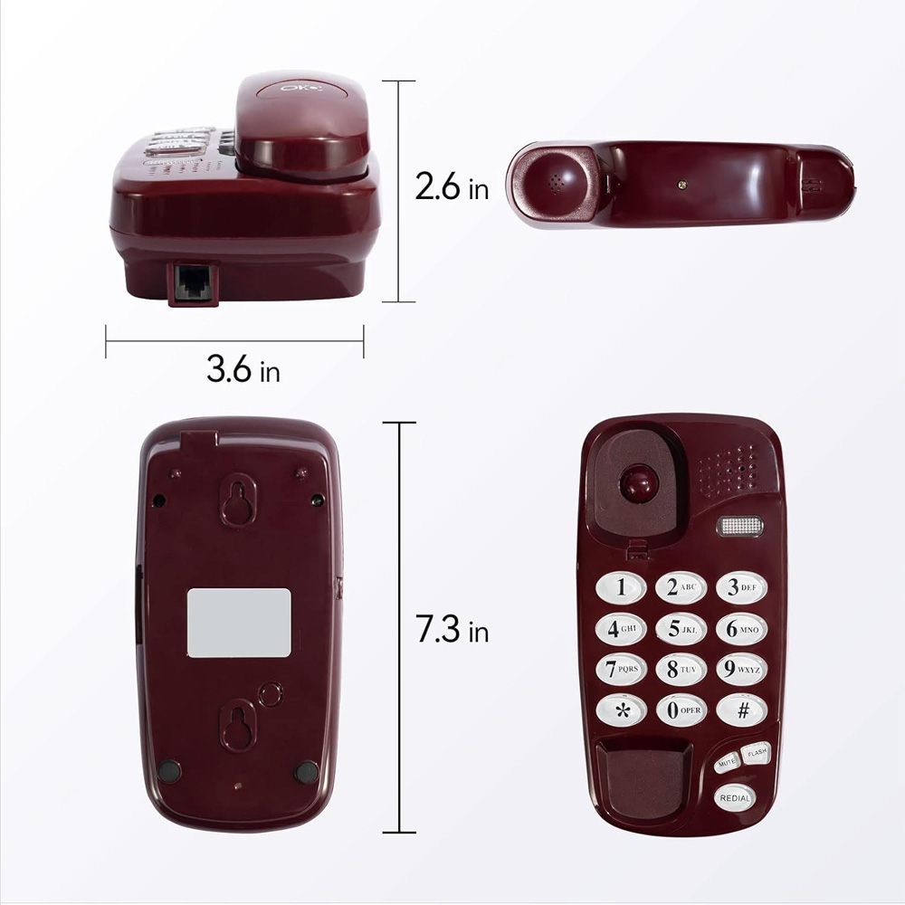 Telefon Fix cu Fir PORO 142 [3]