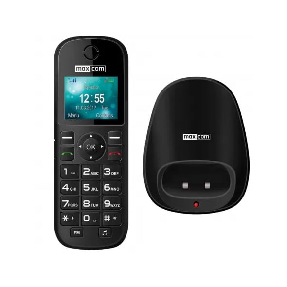 Telefon Fix si Mobil GSM, Cu Butoane, Display 1.8 inch, Bluetooth, Baterie 1000 mAh [2]