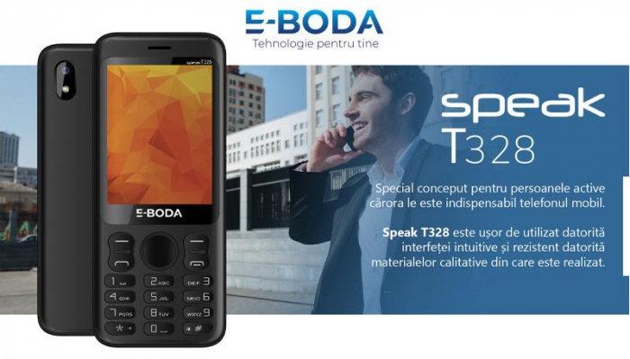 Telefon mobil T328 Negru [8]