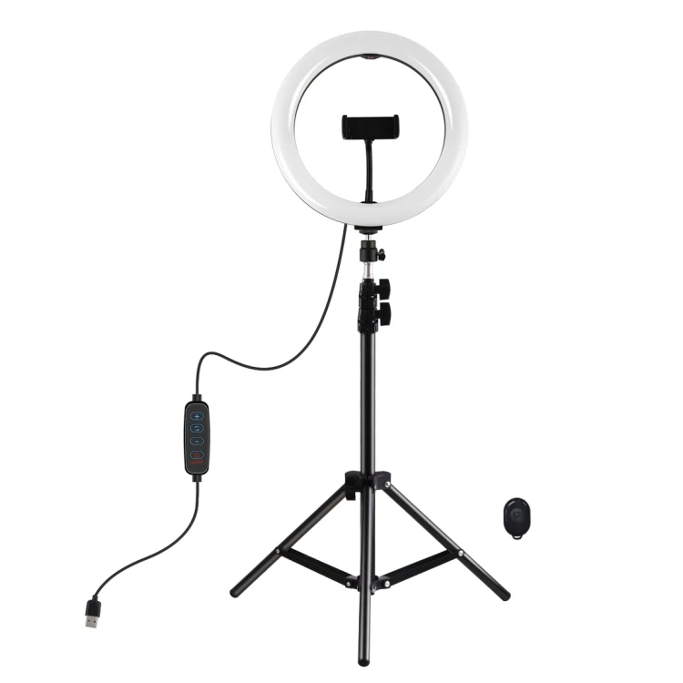 Trepied Reglabil cu Ring Light LED 26cm [1]