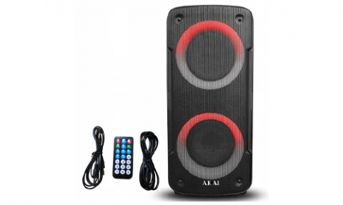 Boxa activa AKAI DJ-Y5L Discoball, Bluetooth, USB, SD card, Radio FM [8]