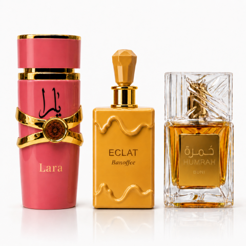 Set 3 parfumuri arabesti Lara, Eclat, Humrah, 3x100 ml [0]