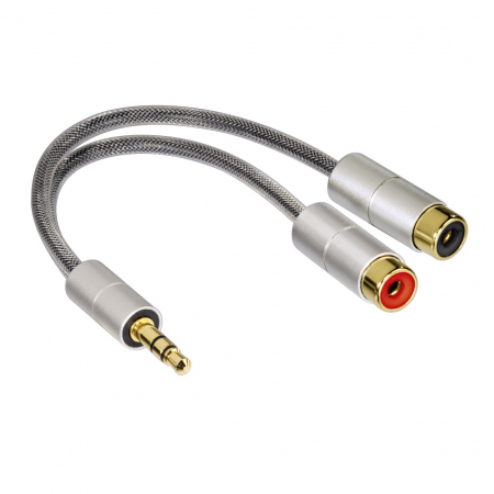 Cabluri - "Aluline" Adaptor mufa jack 3