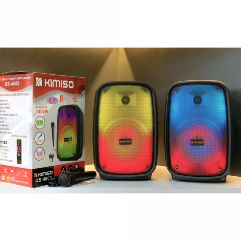 Boxa portabila Poro 131 cu woofer iluminat LED [4]