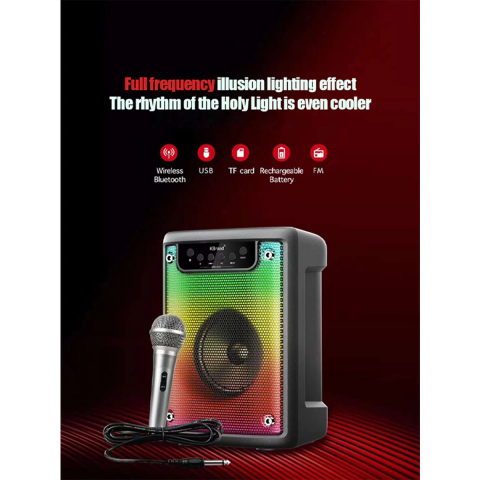 Boxa portabila wireless Poro 130 cu Bluetooth [3]