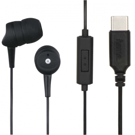 Audio - Hama Căști Basic4Phone USB-C|Hama Căști Basic4Phone USB-C 1