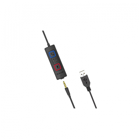 Casti Teller cu microfon,USB, Tip C sau Jack 3.5 mm|Casti Teller cu microfon,USB, Tip C sau Jack 3.5 mm 2|Casti Teller cu microfon,USB, Tip C sau Jack 3.5 mm 1|Casti Tellur cu microfon, Utilizare confortabila si apeluri mai clare 2 [1]