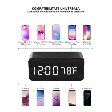 Ceas de birou modern cu alarma Po 41 [6]