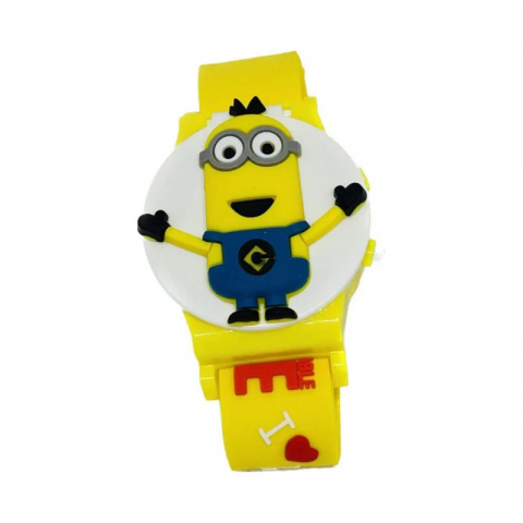 Ceas de mana pentru copii model Minions