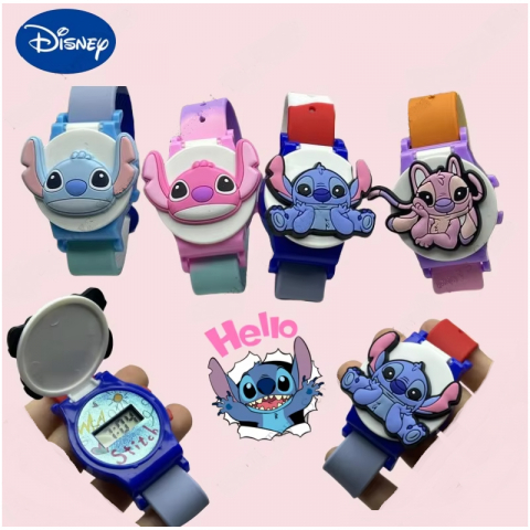 Ceas de mana pentru copii model Stitch [3]