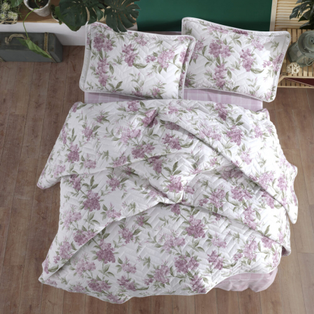 Textile - Cuvertură de pat Clasy-matlasată 2 persoane (LORA)