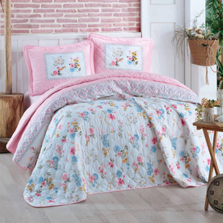 Textile - Cuvertură de pat Clasy-matlasată 2 persoane (MAY)