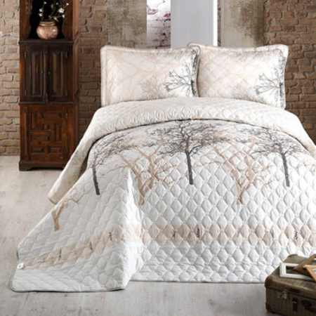 Textile - Cuvertură de pat Clasy-matlasată 2 persoane (MIDAS V2)