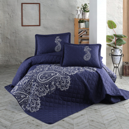 Textile - Cuvertură de pat Clasy-matlasată 2 persoane (NILLA V1)