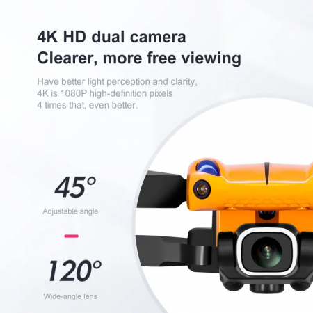 Drona pliabila PO 24|Mini drona po 24 4|Mini drona po 24 1|Mini drona po 24 2|Mini drona po 24|Mini drona po 24 3 [2]