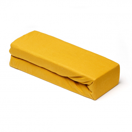 Cearceafuri si fete de perna - Husa Bumbac Organic 100×200 Mustar