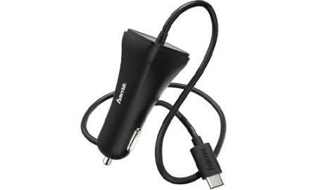 Incarcatoare Telefoane - Hama Încărcător auto, USB-C, 2,4 A, negru 1