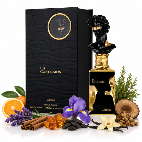 Lattafa - Parfum pentru barbati His Confession, 100 ml