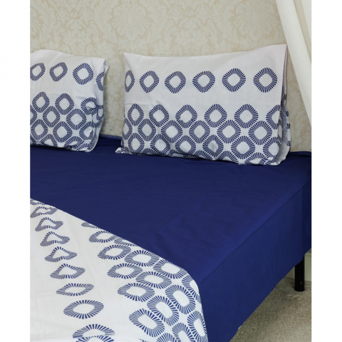 Lenjerie de pat pentru 2 persoane, Poro 92 Bumbac 100% [2]