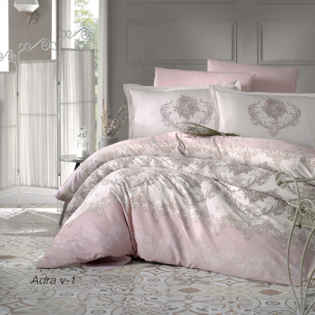 Lenjerie de pat satin - king size - Lenjerie de pat satin Clasy king size (ADRA V1)