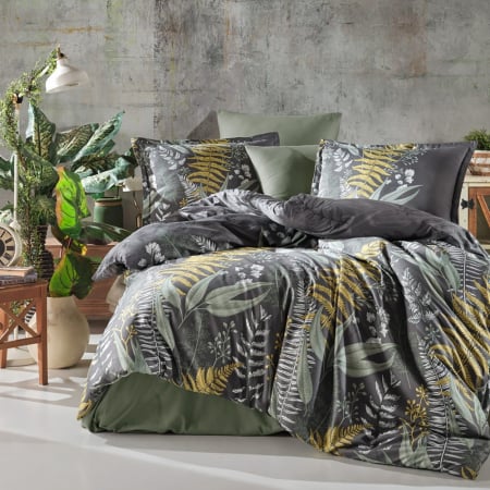 Lenjerie de pat satin - king size - Lenjerie de pat satin Clasy king size (BOTANICA)