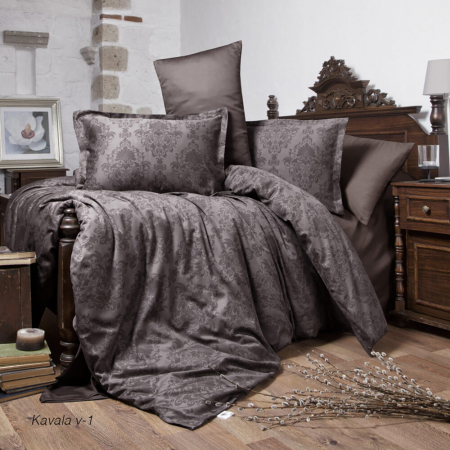 Lenjerie de pat satin - king size - Lenjerie de pat satin Clasy king size (KAVALA V1)
