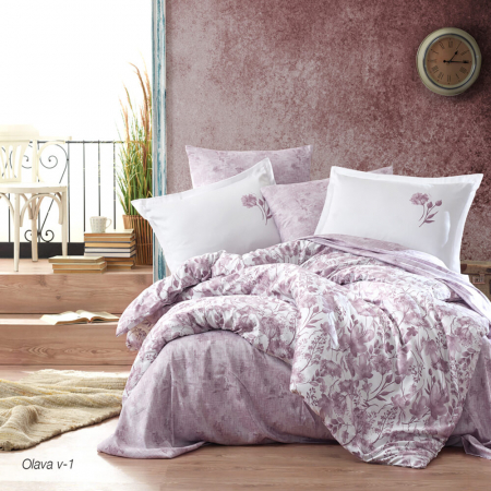 Lenjerie de pat satin - king size - Lenjerie de pat satin Clasy king size (OLAVA V1)