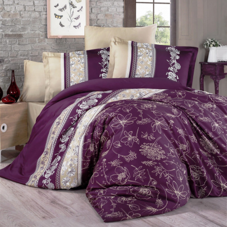 Lenjerie de pat satin - king size - Lenjerie de pat satin Clasy king size (SIAN V2)