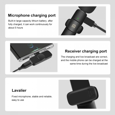 Microfon wireless tip lavariera [4]