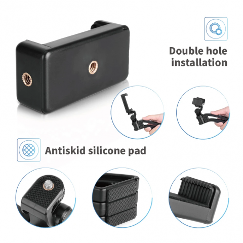 Mini trepied portabil pentru camera si telefon [8]