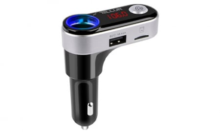 Modulatoare Fm - Modulator FM Bluetooth Tellur FMT-B2|Modulator FM Bluetooth Tellur FMT-B2 1|Modulator FM Bluetooth Tellur FMT-B2 2