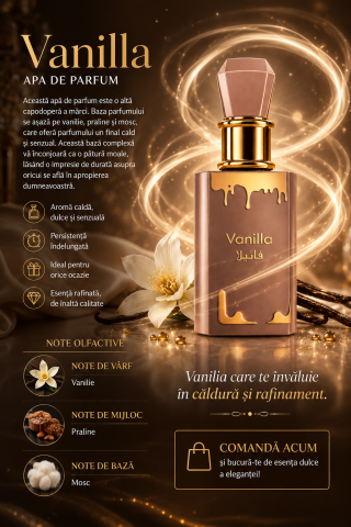 Parfum arabesc pentru femei Eclat Vanila, 100 ml [1]