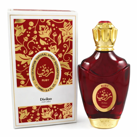 Parfumuri Arabesti - Parfum Dama Diviloo Ruby 100ml, Oriental Dulce, 100 ml