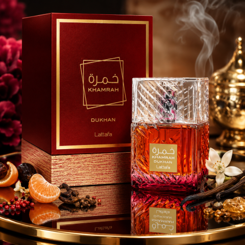 Lattafa - Parfum Khamrah Dukhan, Lattafa, unisex, 100 ml